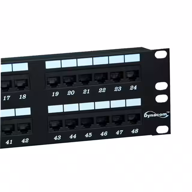 DYN 2013-24C6E Dynacom  Patchbay Jack Panels